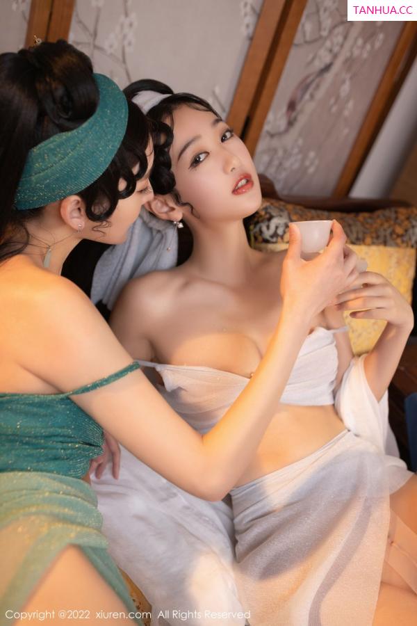 陆萱萱  [XiuRen]高清写真图 2022.04.25 No.4921 唐安琪&陆萱萱第49张图片